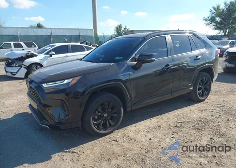2023 Toyota Rav4 Hybrid Se из США, поврежденный, VIN JTM16RFV7PD115031